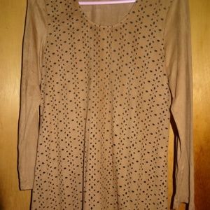 Women's Krazy Kat Tunic Top Size Small